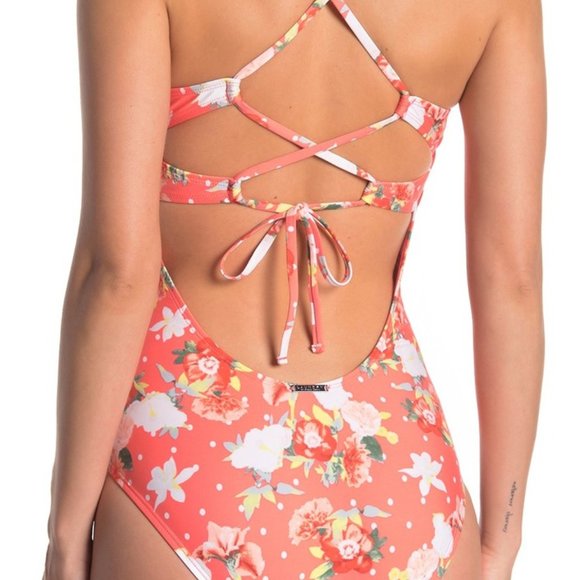 Laundry By Shelli Segal Flowerpot Dotty Dot LaceUp - Picture 2 of 3